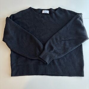 Old Navy Black Crewneck Sweater